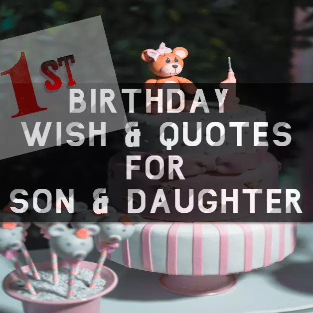 Happy 1st Birthday Wishes Quotes Messages for Baby Boy