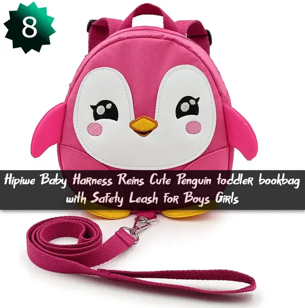 Hipiwe Baby Harness Reins Cute Penguin 