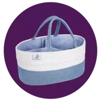 KiddyCare Diaper Caddy Blue