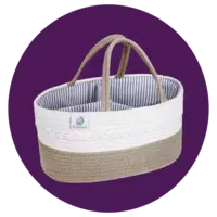 KiddyCare Diaper Caddy Natural