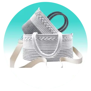 Ay's Lovely Baby Diaper Caddy Organizer