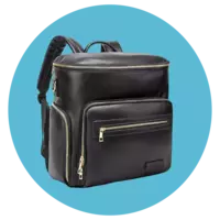 Ezgnuk black diaper organizer