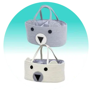 InfiBay Baby Diaper Caddy Organizer