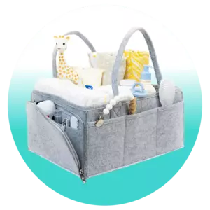 Mom Codes Diaper Caddy Organizer